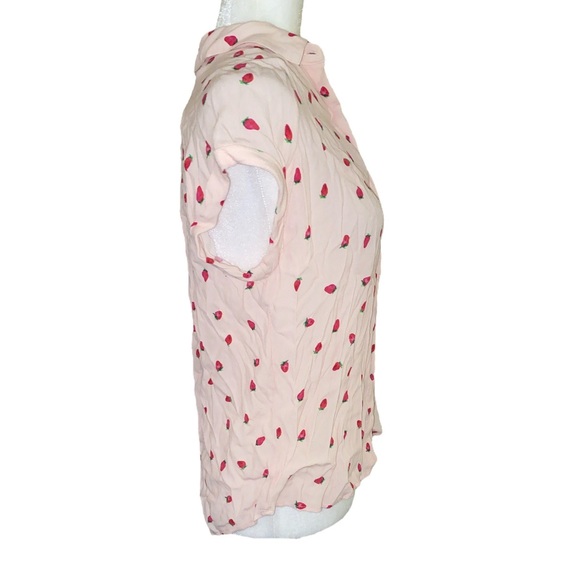 Rails Chase Strawberries 🍓 Button Down Blouse - XS - Picture 6 of 14